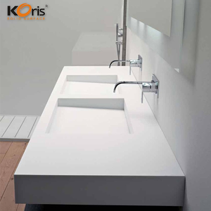 Acrylic solid surface wash basin
