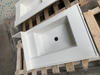 Koris Solid Surface Vanity Top KA1101 White