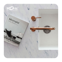 Koris Acrylic Solid Surface Bathroom Vanity HW6804-1