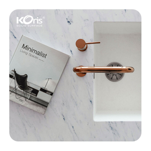 Koris Acrylic Solid Surface Bathroom Vanity HW6804-1