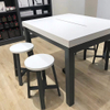 Koris Solid Surface Table Table and Chair MA1101 Whtie
