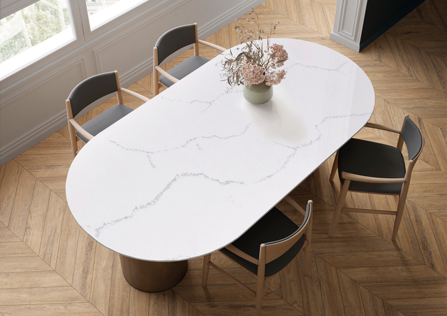 Matte/Glossy Finish Seamless Kitchen Bar Countertops Premium Table Tops