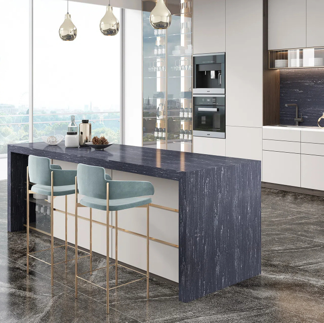 solid surface kitchen countertop