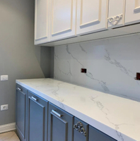Koris Solid Surface Artificial Marble Countertop HW6801 Calacatta