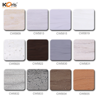 Koris Artificial Marble Solid Surface Sheet 