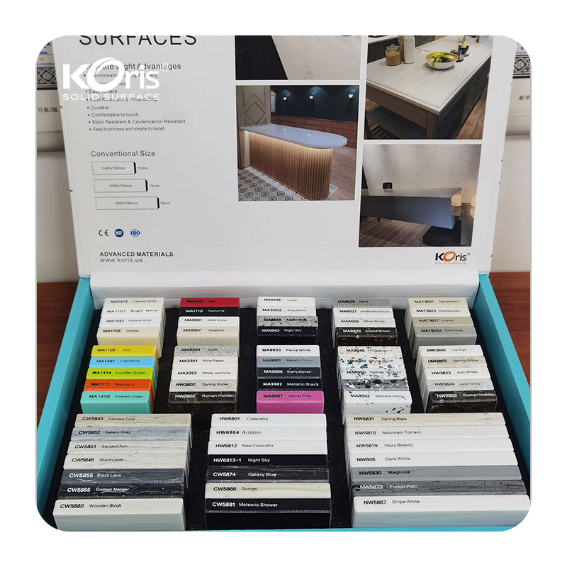 solid surface sample