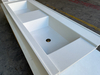 Koris Solid Surface Vanity Top KA1101 White