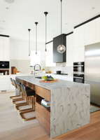 Wholesale Kitchen Artificial Marble Stone Solid Surface Kitchen Countertop