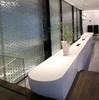 Koris Solid Surface Artificial Marble Countertop MA1101 White