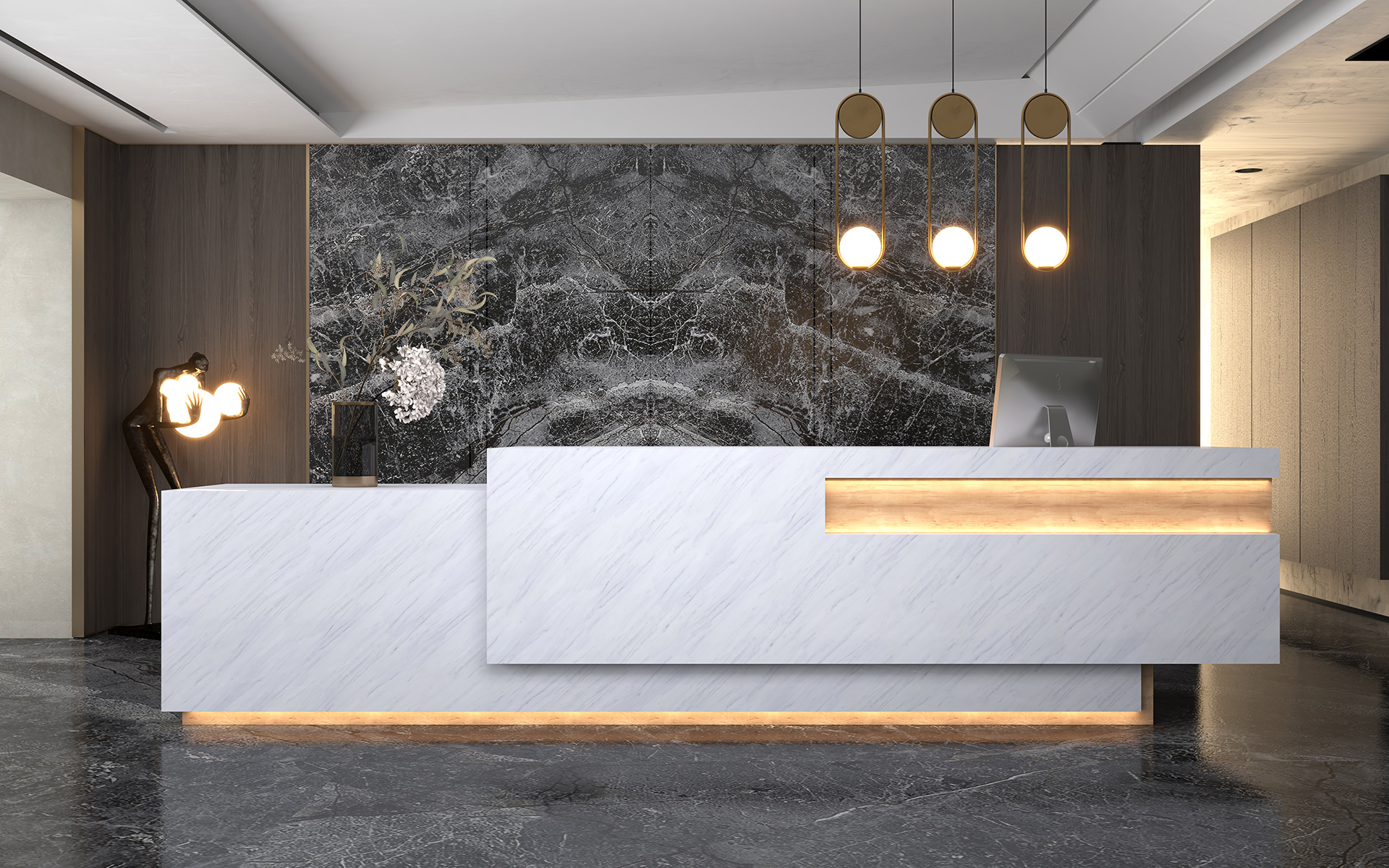 solid surface countertop