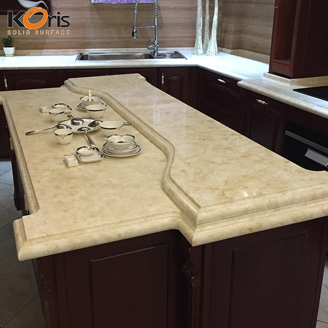 Acrylic Solid Surface Artificial Marble Countertop HW3801
