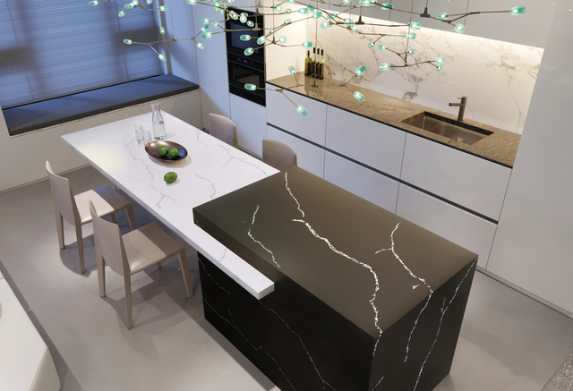 Artificial Stone Slabs Composite Acrylic Solid Surface Countertops Custom Artificial Stone