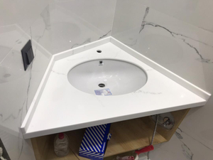 Solid Surface Artificial Stone Slab Sheet Bathroom Vanity Top