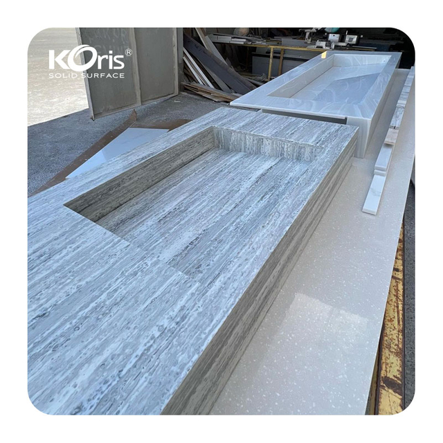 Koris Solid Surface Vanity Top