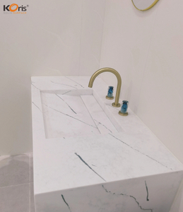 Koris Solid Surface Bathroom Vanity Top PF13005