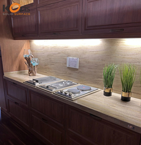 Koris Solid Surface Artificial Marble Kitchen Countertop NW5836