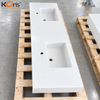 Koris Solid Surface Bathroom Vanity MA1101 White